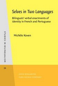 Abbildung von: Selves in Two Languages - John Benjamins Publishing Company