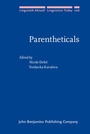 Cover: Parentheticals - John Benjamins Publishing Company