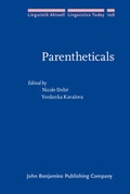 Cover: Parentheticals - John Benjamins Publishing Company