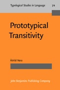 Cover: Prototypical Transitivity - John Benjamins Publishing Company