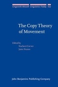 Cover: The Copy Theory of Movement - John Benjamins Publishing Company