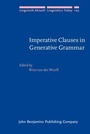 Cover: Imperative Clauses in Generative Grammar - John Benjamins Publishing Company