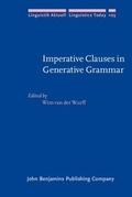 Cover: Imperative Clauses in Generative Grammar - John Benjamins Publishing Company