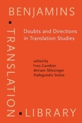 Cover: Doubts and Directions in Translation Studies - John Benjamins Publishing Company