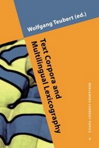 Abbildung von: Text Corpora and Multilingual Lexicography - John Benjamins Publishing Company