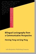 Cover: Bilingual Lexicography from a Communicative Perspective - John Benjamins Publishing Company