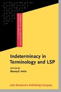 Cover: Indeterminacy in Terminology and LSP - John Benjamins Publishing Company