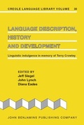 Cover: Language Description, History and Development - John Benjamins Publishing Company