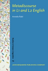 Enlarge image Cover: Metadiscourse in L1 and L2 English - John Benjamins Publishing Company