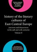 Cover: History of the Literary Cultures of East-Central Europe - John Benjamins Publishing Company