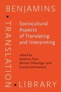 Cover: Sociocultural Aspects of Translating and Interpreting - John Benjamins Publishing Company