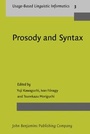 Cover: Prosody and Syntax - John Benjamins Publishing Company
