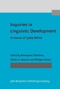 Enlarge image Cover: Inquiries in Linguistic Development - John Benjamins Publishing Company