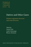 Cover: Datives and Other Cases - John Benjamins Publishing Company