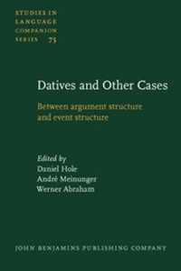 Enlarge image Cover: Datives and Other Cases - John Benjamins Publishing Company