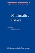 Cover: Minimalist Essays - John Benjamins Publishing Company