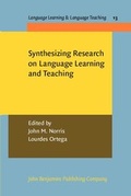 Cover: Synthesizing Research on Language Learning and Teaching - John Benjamins Publishing Company