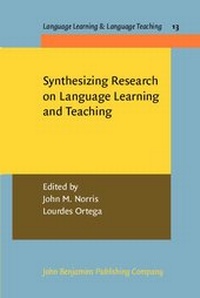 Enlarge image Cover: Synthesizing Research on Language Learning and Teaching - John Benjamins Publishing Company