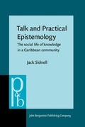 Cover: Talk and Practical Epistemology - John Benjamins Publishing Company