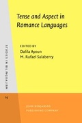 Cover: Tense and Aspect in Romance Languages - John Benjamins Publishing Company