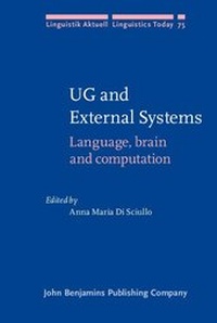 Enlarge image Cover: UG and External Systems - John Benjamins Publishing Company