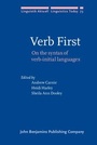 Cover: Verb First - John Benjamins Publishing Company