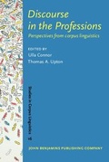 Cover: Discourse in the Professions - John Benjamins Publishing Company