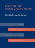 Cover: Linguistics Today - Facing a Greater Challenge - John Benjamins Publishing Company