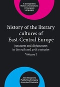 Cover: History of the Literary Cultures of East-Central Europe - John Benjamins Publishing Company