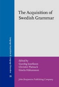 Abbildung von: The Acquisition of Swedish Grammar - John Benjamins Publishing Company