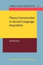 Cover: Theory Construction in Second Language Acquisition - John Benjamins Publishing Company