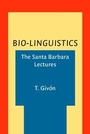 Cover: Bio-Linguistics - John Benjamins Publishing Company