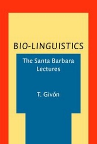 Abbildung von: Bio-Linguistics - John Benjamins Publishing Company