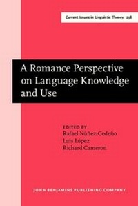 Enlarge image Cover: A Romance Perspective on Language Knowledge and Use - John Benjamins Publishing Company