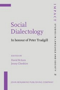 Enlarge image Cover: Social Dialectology - John Benjamins Publishing Company