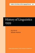 Cover: History of Linguistics 1999 - John Benjamins Publishing Company