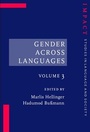 Cover: Gender Across Languages - John Benjamins Publishing Company