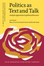 Cover: Politics as Text and Talk - John Benjamins Publishing Company