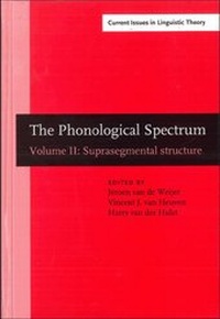 Enlarge image Cover: The Phonological Spectrum - John Benjamins Publishing Company