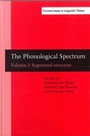 Cover: The Phonological Spectrum - John Benjamins Publishing Company