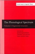 Cover: The Phonological Spectrum - John Benjamins Publishing Company