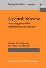 Cover: Reported Discourse - John Benjamins Publishing Company