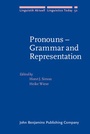 Cover: Pronouns - Grammar and Representation - John Benjamins Publishing Company