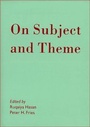 Cover: On Subject and Theme - John Benjamins Publishing Company
