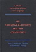 Cover: The Nominative & Accusative and their counterparts - John Benjamins Publishing Company
