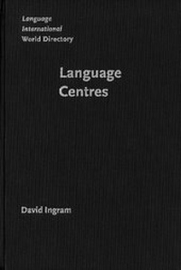 Enlarge image Cover: Language Centres - John Benjamins Publishing Company