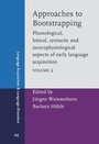 Cover: Approaches to Bootstrapping - John Benjamins Publishing Company