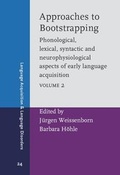 Cover: Approaches to Bootstrapping - John Benjamins Publishing Company