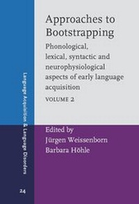Enlarge image Cover: Approaches to Bootstrapping - John Benjamins Publishing Company