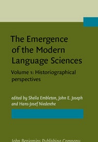 Enlarge image Cover: The Emergence of the Modern Language Sciences - John Benjamins Publishing Company